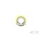 Te Connectivity Ring Terminal, #6 Stud Size, 10 AWG, 300 V, Nylon Insulated, Yellow 2-35149-1 - alternate 2